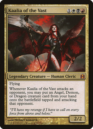 Kaalia of the Vast [Commander 2011] | Empire Gaming NC