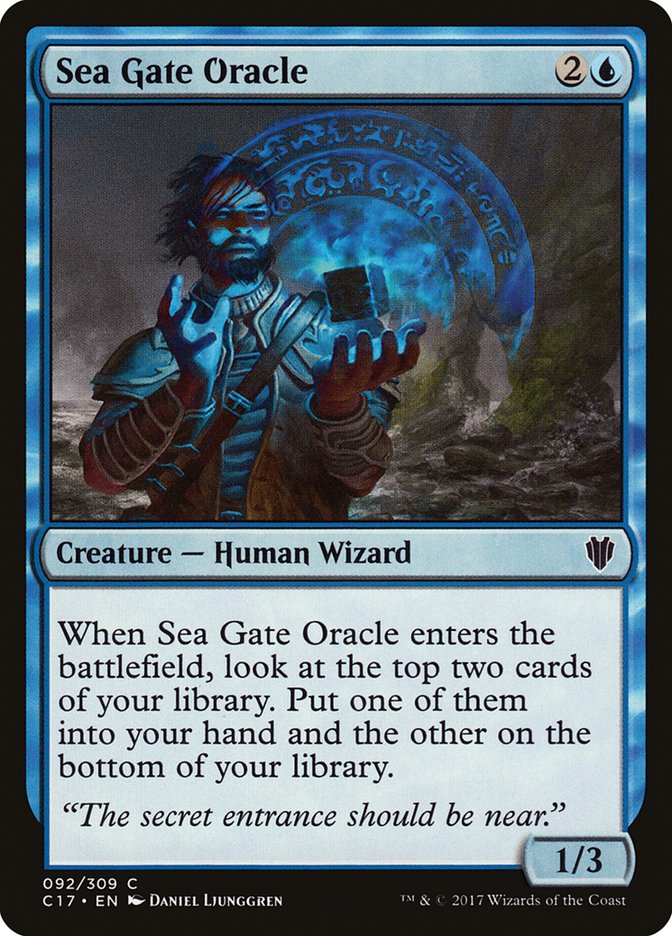 Sea Gate Oracle [Commander 2017] | Empire Gaming NC