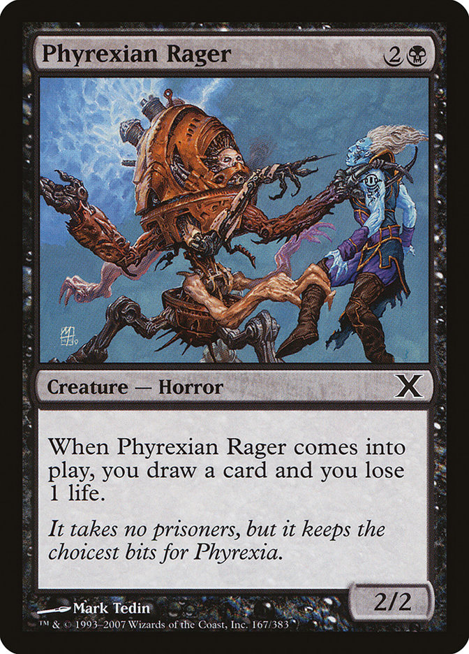 Phyrexian Rager [Tenth Edition] | Empire Gaming NC