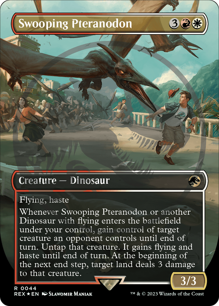 Swooping Pteranodon Emblem (Borderless) [Jurassic World Collection Tokens] | Empire Gaming NC