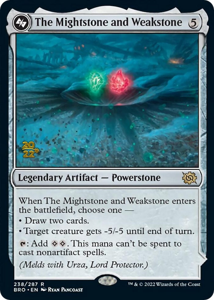 The Mightstone and Weakstone [The Brothers' War: Prerelease Promos] | Empire Gaming NC