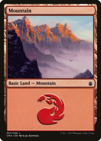 Mountain (307) [Commander Anthology] | Empire Gaming NC