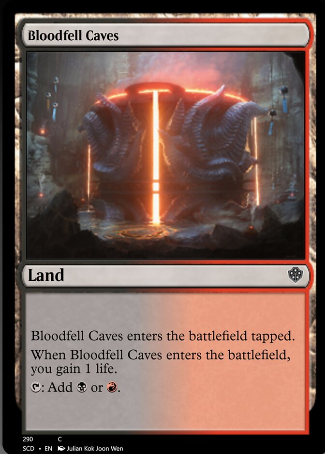 Bloodfell Caves [Starter Commander Decks] | Empire Gaming NC