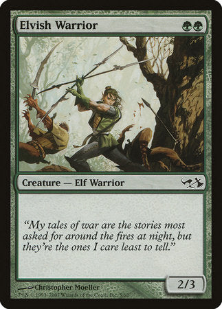 Elvish Warrior [Duel Decks: Elves vs. Goblins] | Empire Gaming NC