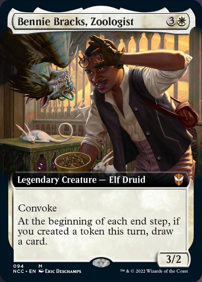 Bennie Bracks, Zoologist (Extended Art) [Streets of New Capenna Commander] | Empire Gaming NC