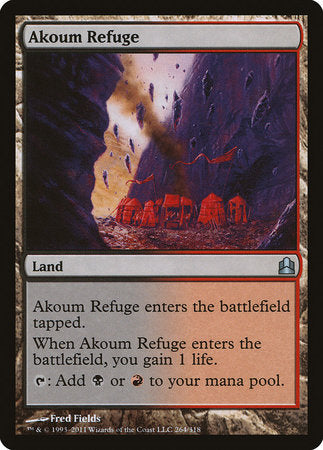 Akoum Refuge [Commander 2011] | Empire Gaming NC