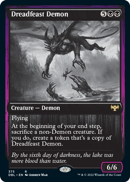 Dreadfeast Demon [Innistrad: Double Feature] | Empire Gaming NC