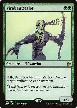 Viridian Zealot [Commander Anthology] | Empire Gaming NC