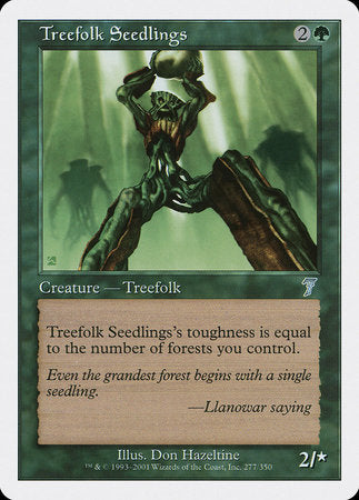 Treefolk Seedlings [Seventh Edition] | Empire Gaming NC