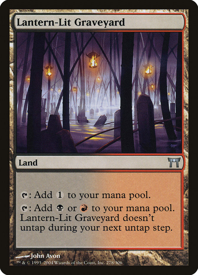 Lantern-Lit Graveyard [Champions of Kamigawa] | Empire Gaming NC