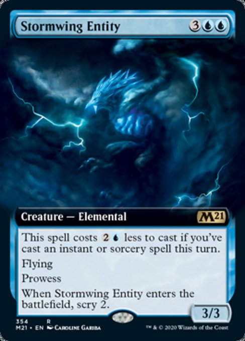 Stormwing Entity (Extended Art) [Core Set 2021] | Empire Gaming NC