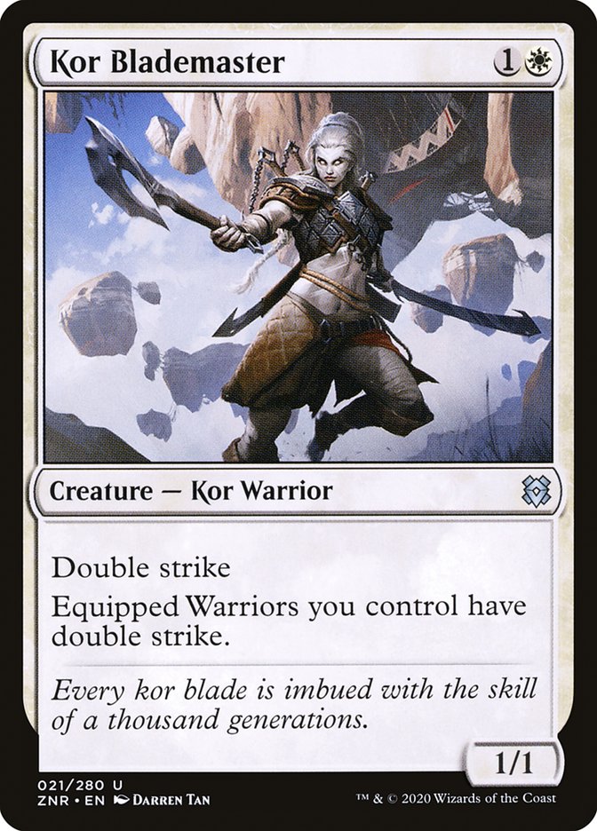 Kor Blademaster [Zendikar Rising] | Empire Gaming NC