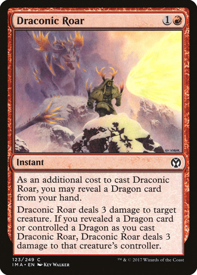 Draconic Roar [Iconic Masters] | Empire Gaming NC