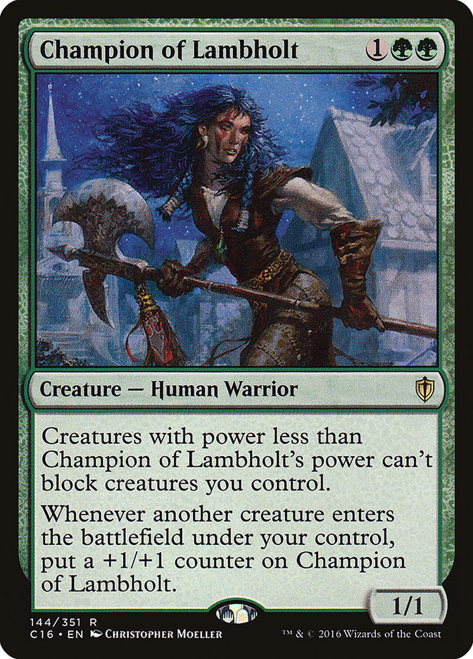 Champion of Lambholt [Commander 2016] | Empire Gaming NC