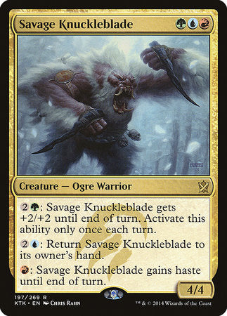 Savage Knuckleblade [Khans of Tarkir] | Empire Gaming NC