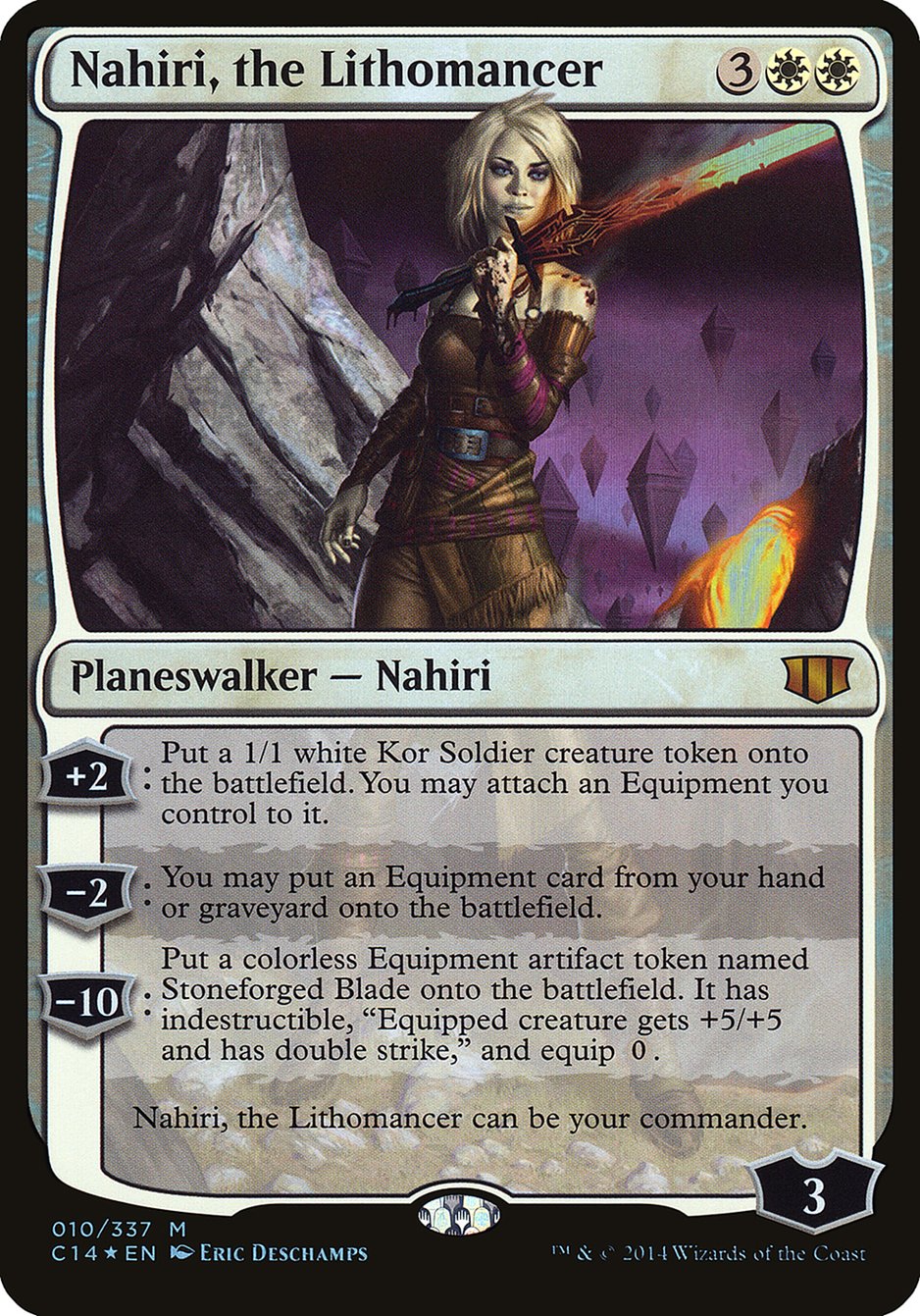 Nahiri, the Lithomancer (Commander 2014) [Commander 2014 Oversized] | Empire Gaming NC