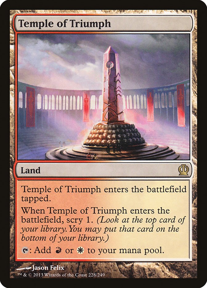 Temple of Triumph [Theros] | Empire Gaming NC