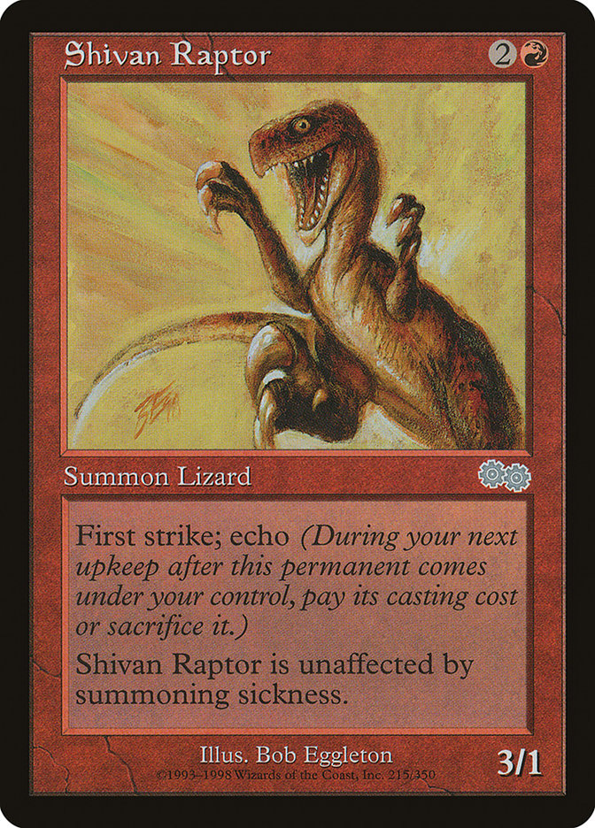 Shivan Raptor [Urza's Saga] | Empire Gaming NC