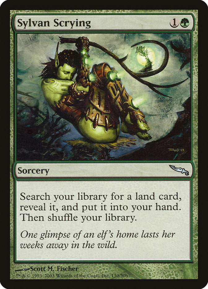 Sylvan Scrying [Mirrodin] | Empire Gaming NC