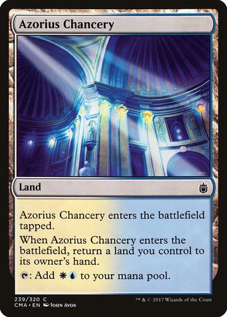 Azorius Chancery [Commander Anthology] | Empire Gaming NC