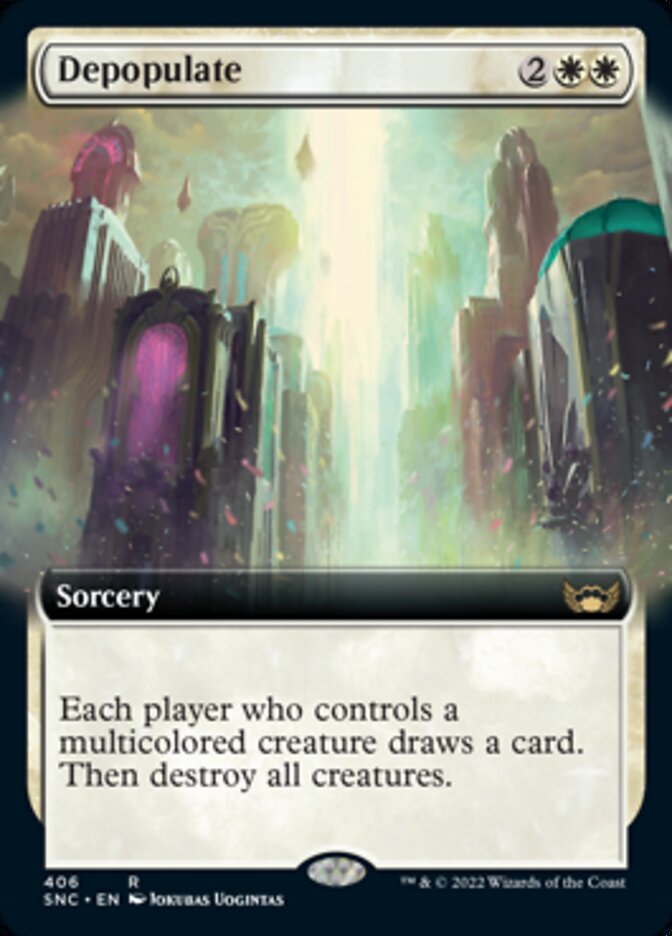 Depopulate (Extended Art) [Streets of New Capenna] | Empire Gaming NC