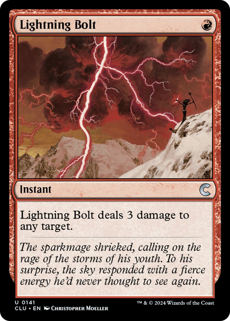 Lightning Bolt [Ravnica: Clue Edition] | Empire Gaming NC