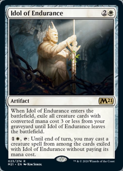 Idol of Endurance [Core Set 2021] | Empire Gaming NC