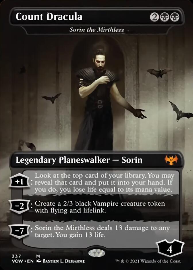 Sorin the Mirthless - Count Dracula [Innistrad: Crimson Vow] | Empire Gaming NC