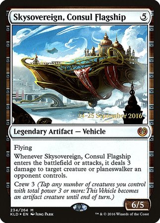 Skysovereign, Consul Flagship [Kaladesh Promos] | Empire Gaming NC