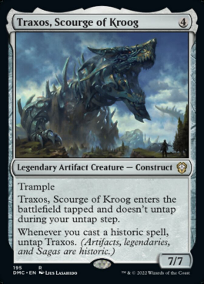 Traxos, Scourge of Kroog [Dominaria United Commander] | Empire Gaming NC