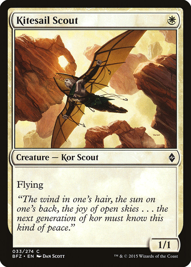 Kitesail Scout [Battle for Zendikar] | Empire Gaming NC