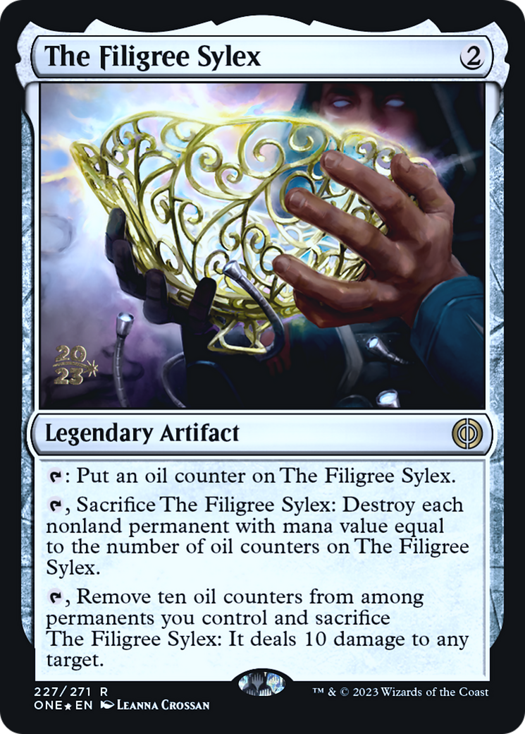 The Filigree Sylex [Phyrexia: All Will Be One Prerelease Promos] | Empire Gaming NC