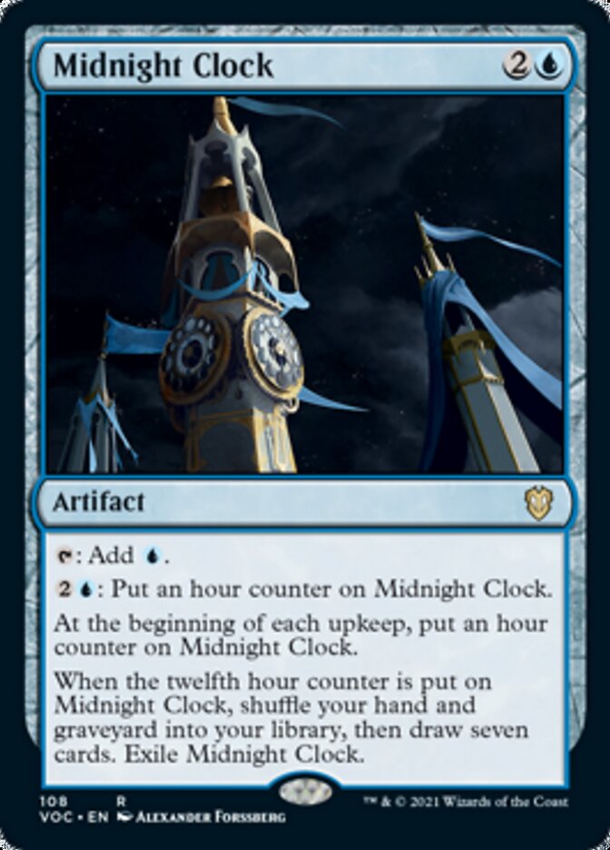 Midnight Clock [Innistrad: Crimson Vow Commander] | Empire Gaming NC