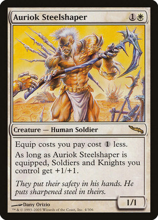 Auriok Steelshaper [Mirrodin] | Empire Gaming NC