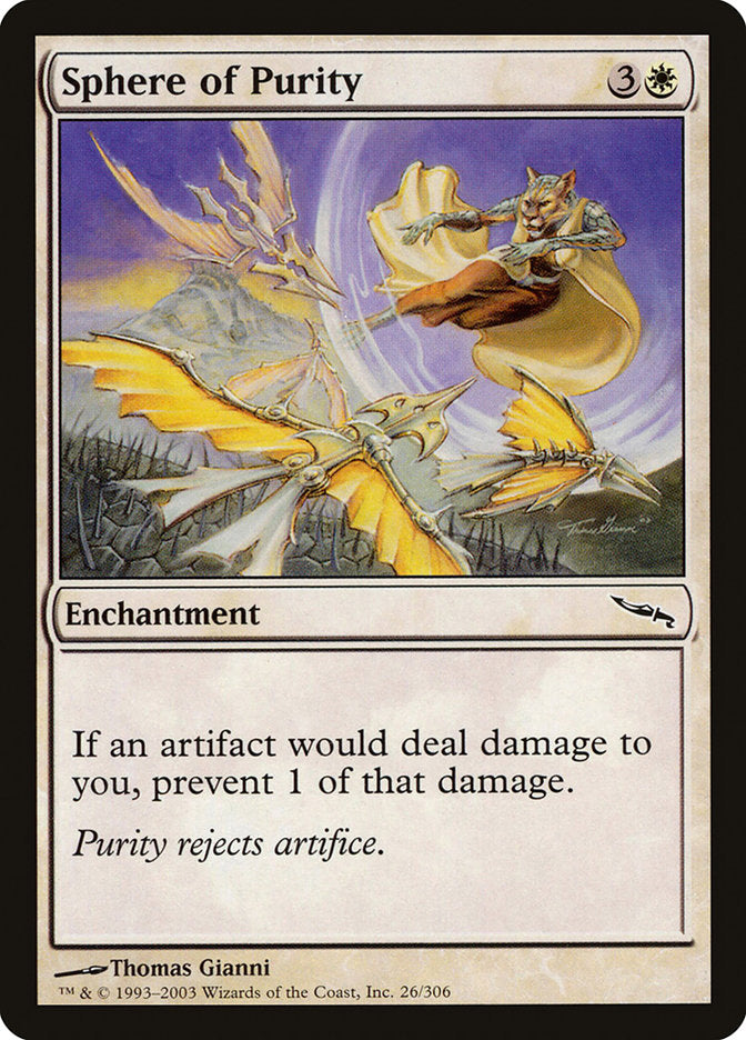 Sphere of Purity [Mirrodin] | Empire Gaming NC