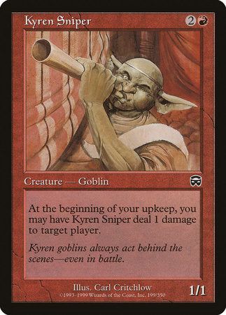 Kyren Sniper [Mercadian Masques] | Empire Gaming NC