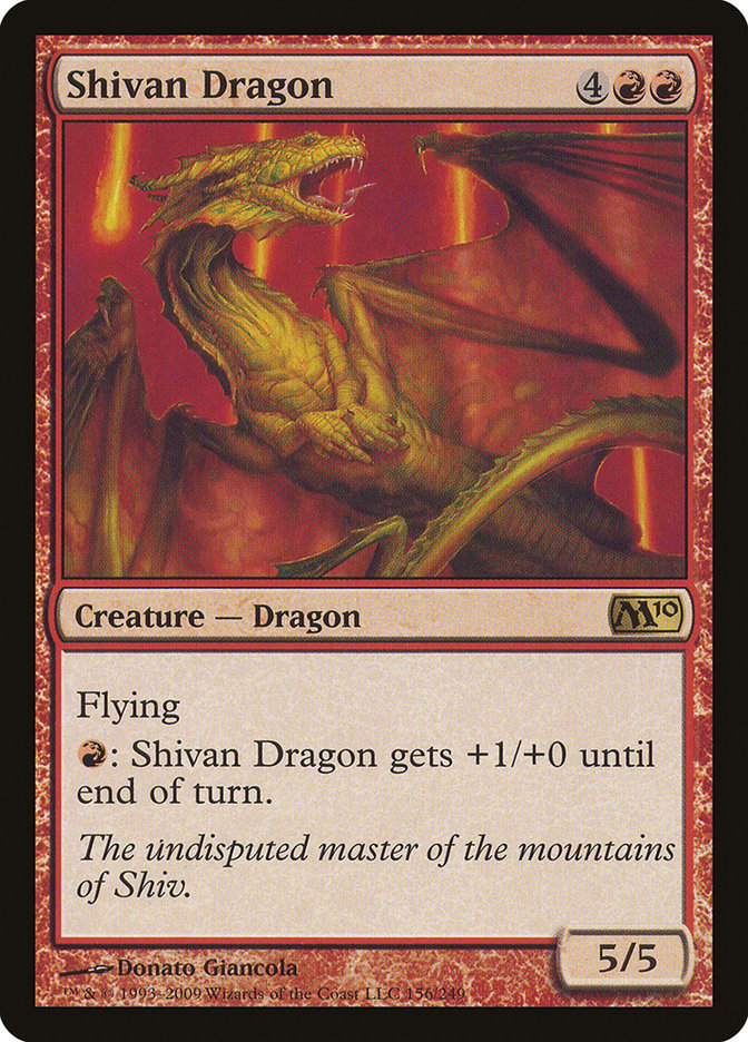 Shivan Dragon [Magic 2010] | Empire Gaming NC