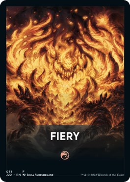 Fiery Theme Card [Jumpstart 2022 Front Cards] | Empire Gaming NC