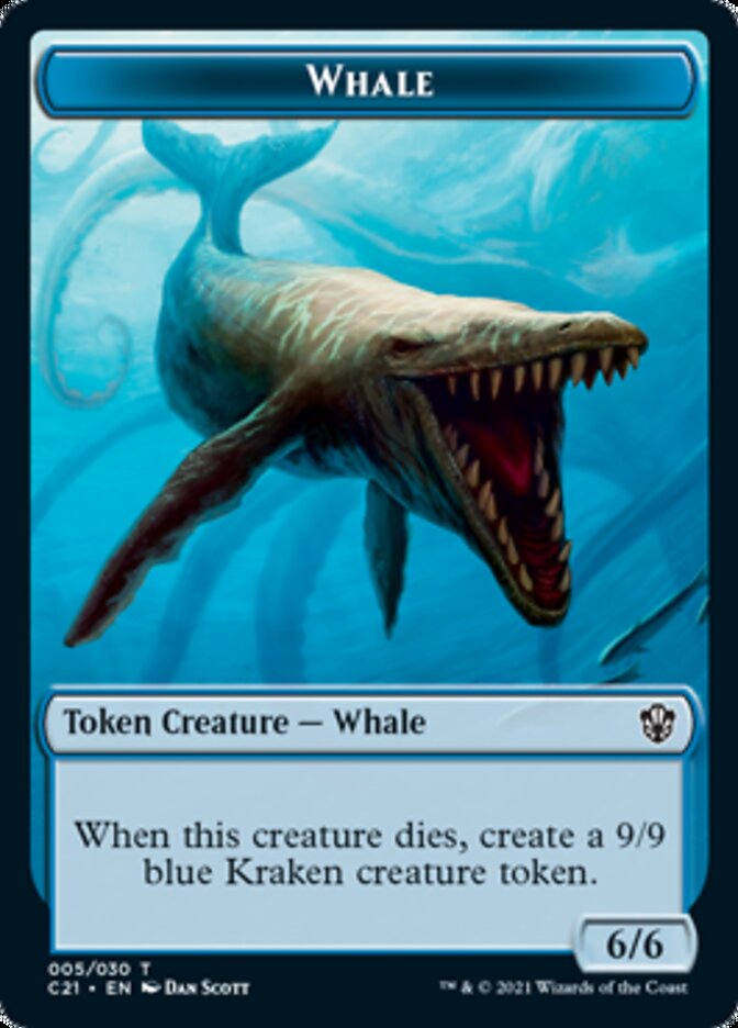 Beast (010) // Whale Token [Commander 2021 Tokens] | Empire Gaming NC