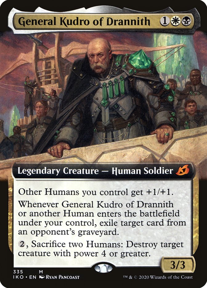 General Kudro of Drannith (Extended Art) [Ikoria: Lair of Behemoths] | Empire Gaming NC