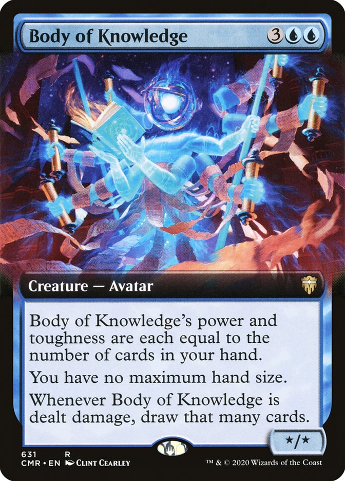 Body of Knowledge (Extended Art) [Commander Legends] | Empire Gaming NC