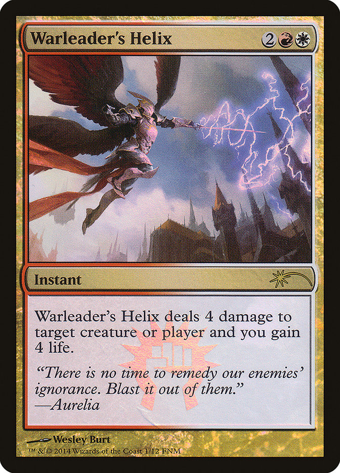 Warleader's Helix [Friday Night Magic 2014] | Empire Gaming NC