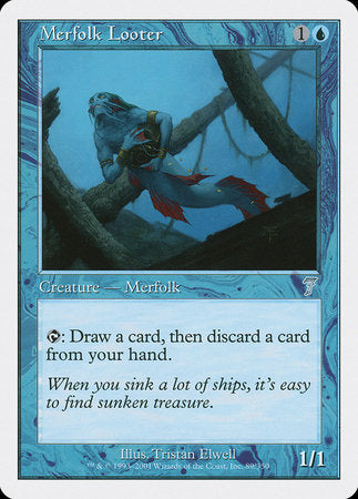 Merfolk Looter [Seventh Edition] | Empire Gaming NC