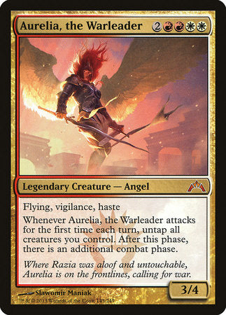 Aurelia, the Warleader [Gatecrash] | Empire Gaming NC