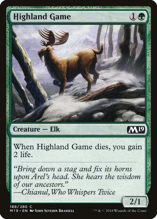 Highland Game [Core Set 2019] | Empire Gaming NC