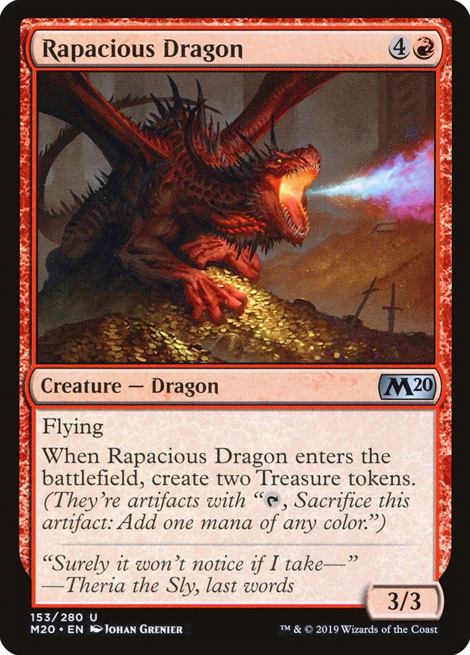 Rapacious Dragon [Core Set 2020] | Empire Gaming NC