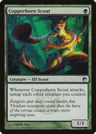 Copperhorn Scout [Scars of Mirrodin] | Empire Gaming NC