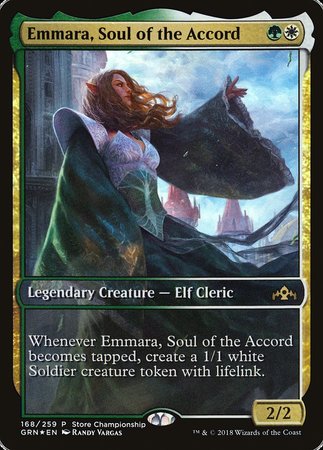 Emmara, Soul of the Accord [Guilds of Ravnica Promos] | Empire Gaming NC