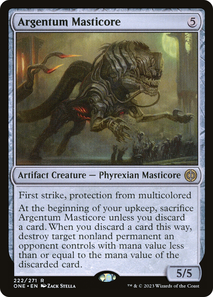 Argentum Masticore [Phyrexia: All Will Be One] | Empire Gaming NC