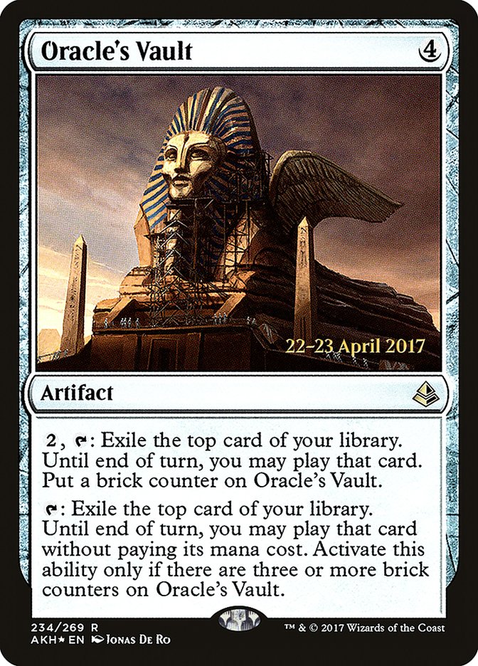 Oracle's Vault  [Amonkhet Prerelease Promos] | Empire Gaming NC